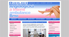Desktop Screenshot of angiobrno.cz